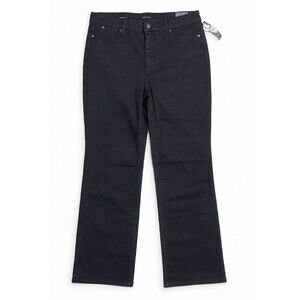 Talbots Women's Black Curvy Bootcut Pants Size 14P Petite